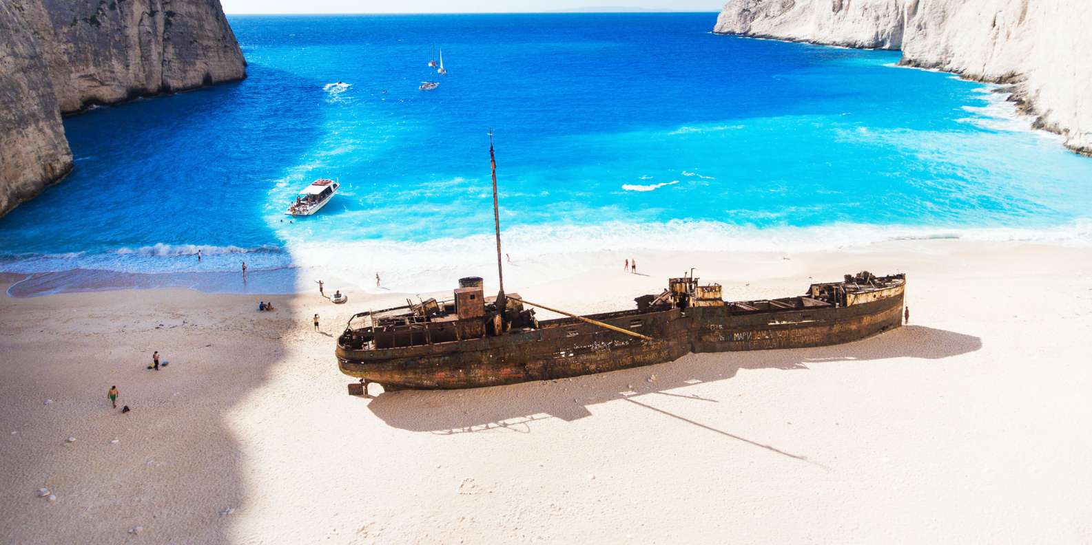 Navagio scheepswrakstrand Zakynthos