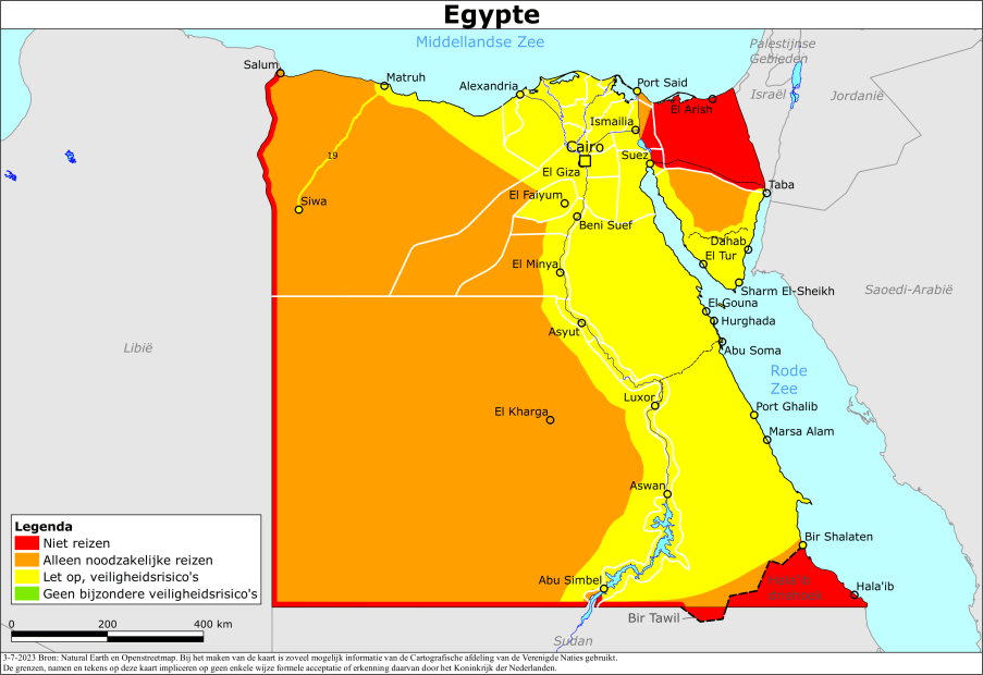 Reisadvies Egypte 2024